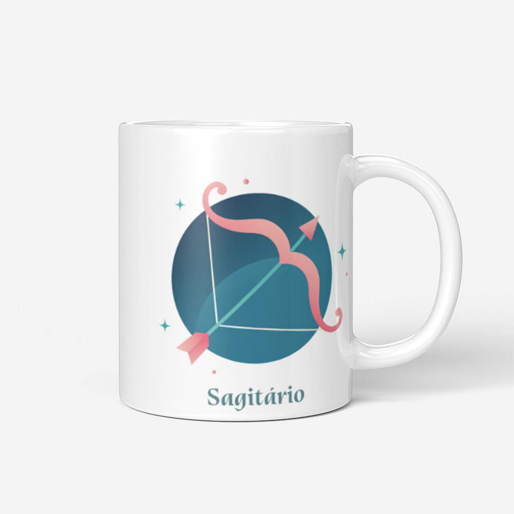 Caneca Signo Sagitário intro