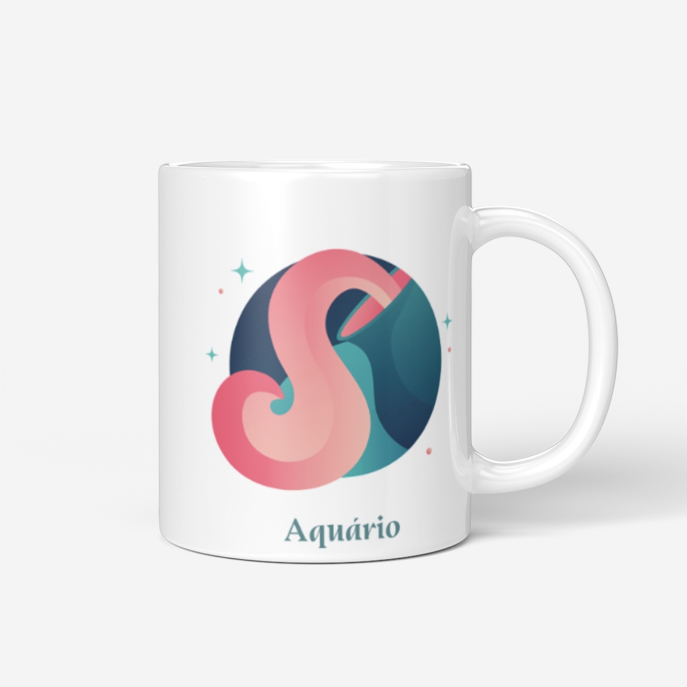 Caneca Signo Aquário