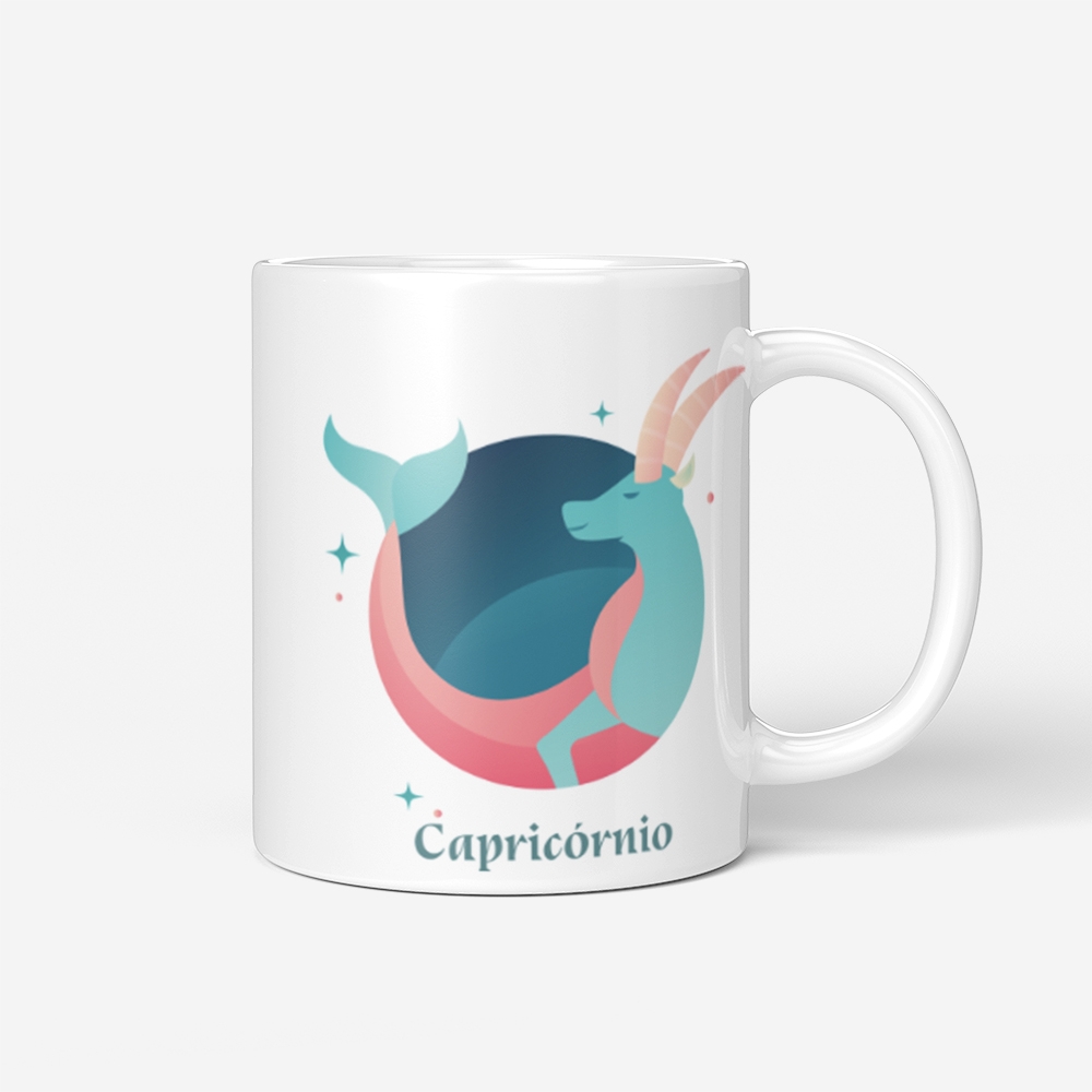 Caneca Signo Capricórnio